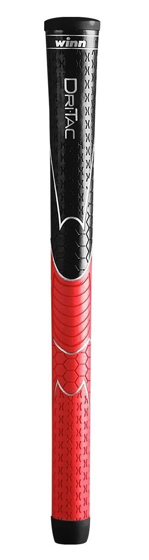 Winn Dri-Tac grip negro/rojo STANDARD