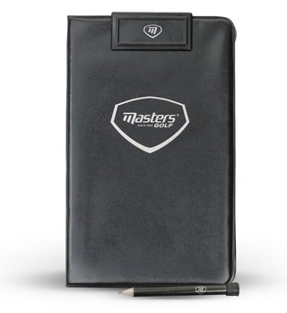 Masters Golf Score Card Holder accesorio, negro