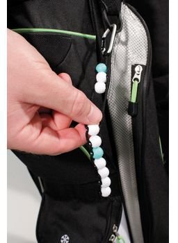 Masters Golf Masters Bead Stroke Counter contador de golpes, blanco/verde