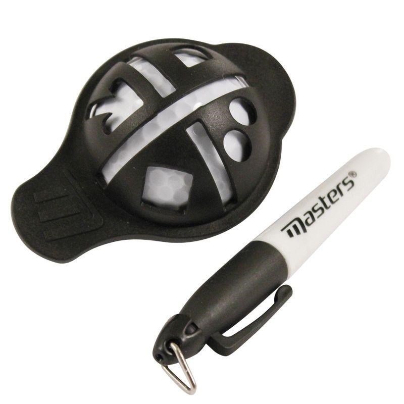 Masters Golf Masters Align-M-Up Ball System negro