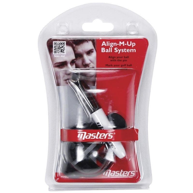 Masters Golf Masters Align-M-Up Ball System negro