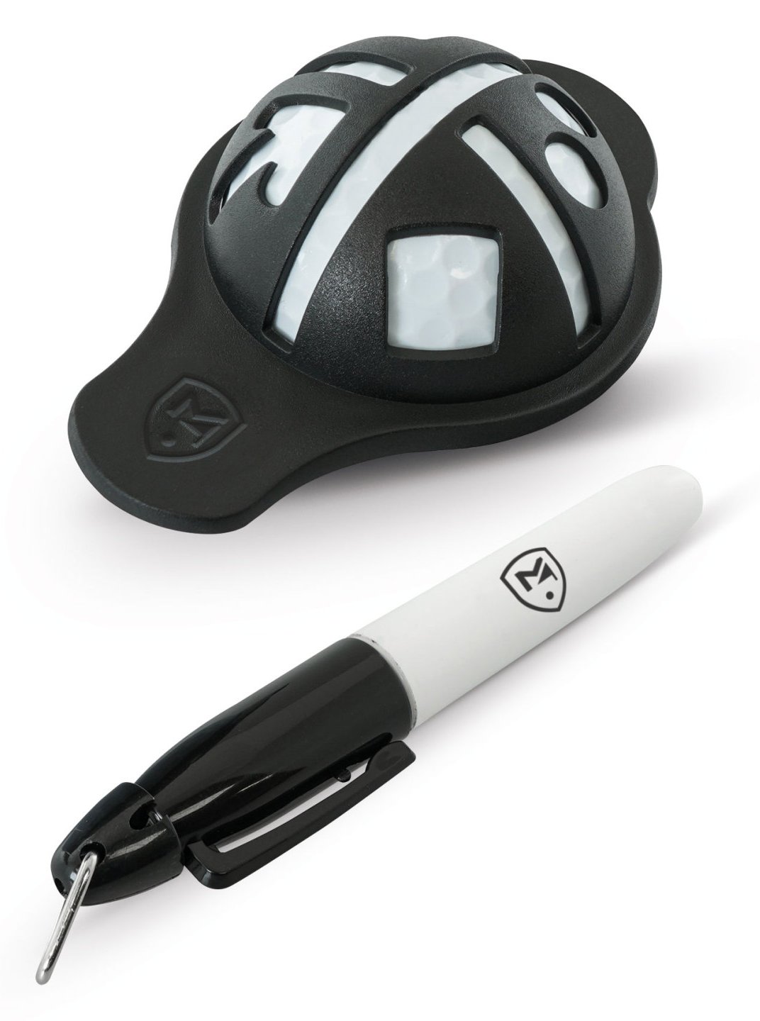 Masters Golf Masters Align-M-Up Ball System negro