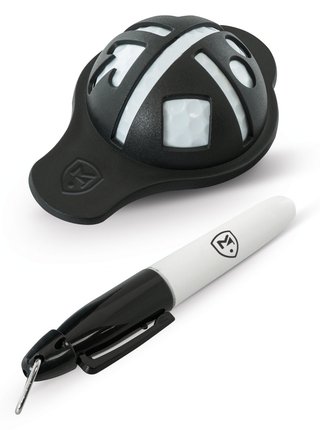 Masters Golf Masters Align-M-Up Ball System negro