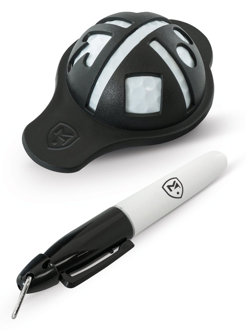 Masters Golf Masters Align-M-Up Ball System negro
