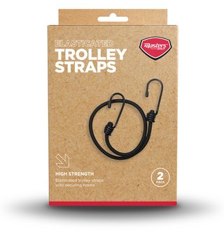 Masters Golf Trolley Elastics (2 pack)