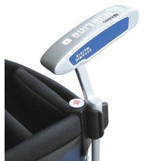 Masters Golf Putter Clip & Ball Marker accesorio, negro
