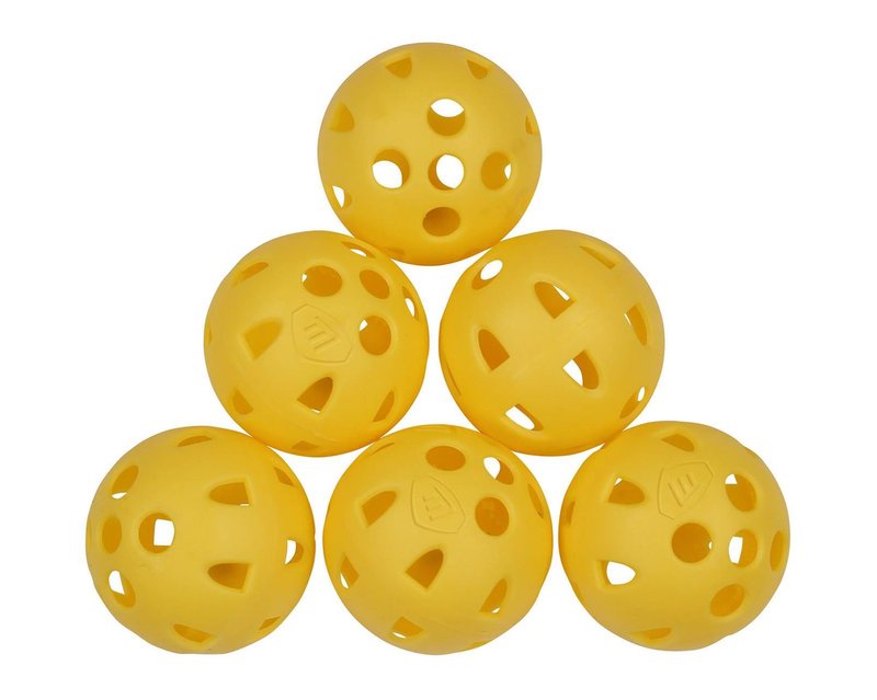 Masters Golf Airflow XP pelotas de golf de práctica, amarillas