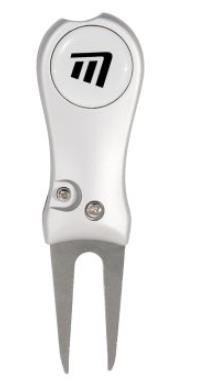 Masters Golf Masters Switchblade Style Pitchfork marcador de pitchfork, plateado