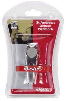 Masters Golf Masters St Andrews Deluxe Pitchfork plateado