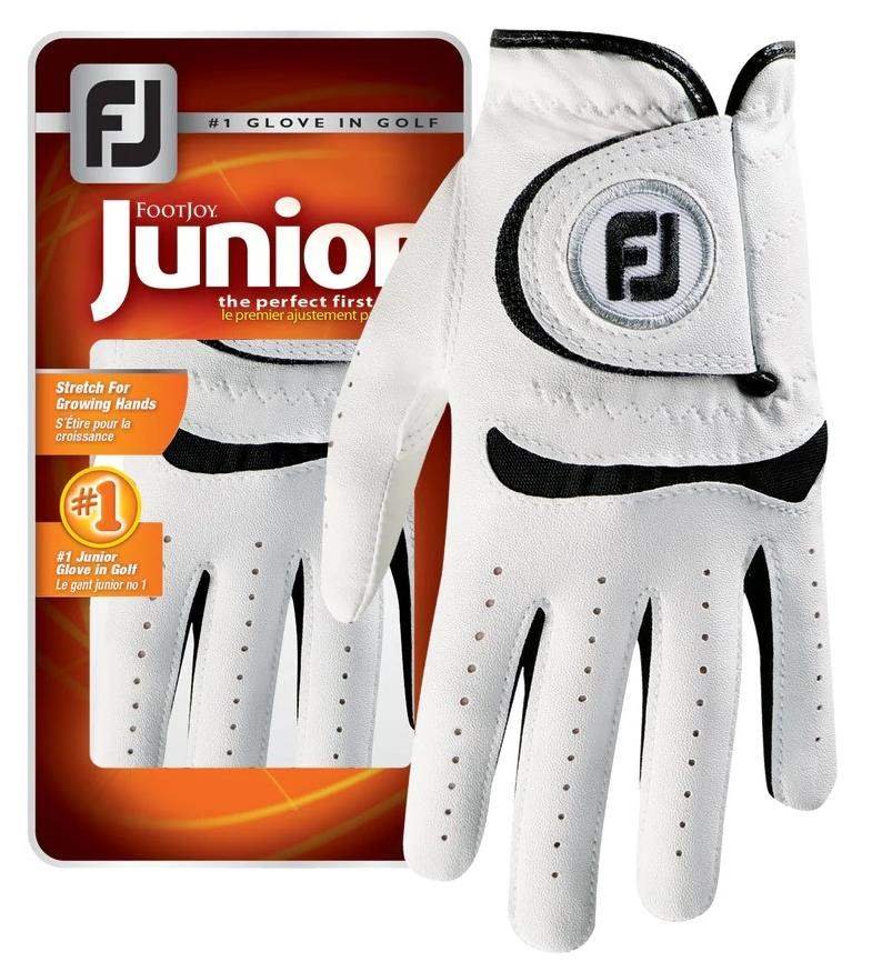 Footjoy FJ Junior 18 guante de golf infantil, blanco