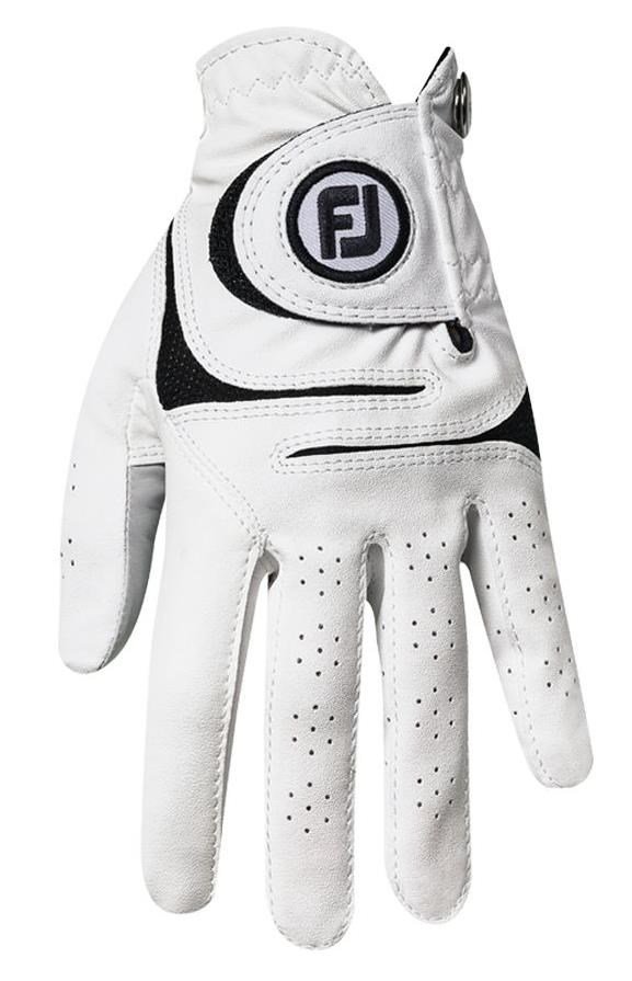 FootJoy WeatherSof 18 guante de golf mujer, blanco