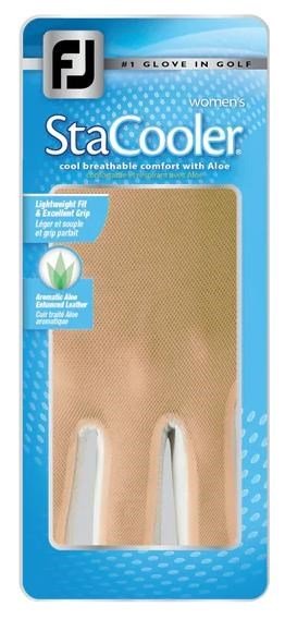 FootJoy StaCooler Assorted guante de golf para mujer, beige
