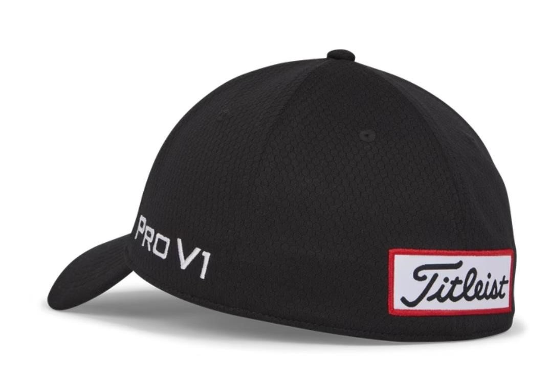 Titleist Tour Elite gorra de hombre, negro/blanco