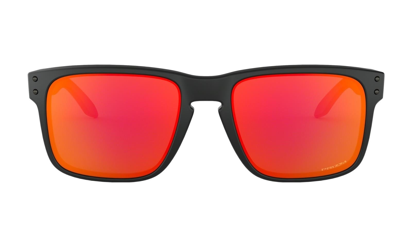Oakley Holbrook Prizm Ruby gafas de sol para hombre, Matte Black