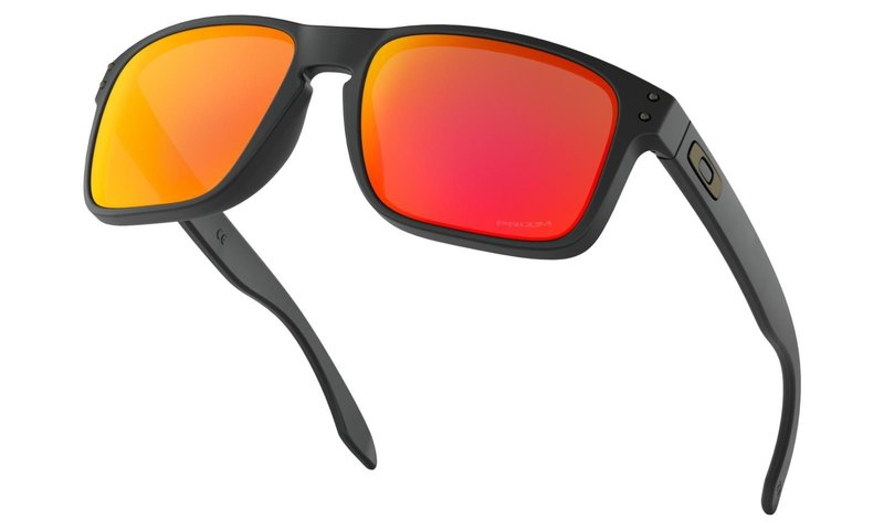 Oakley Holbrook Prizm Ruby gafas de sol para hombre, Matte Black