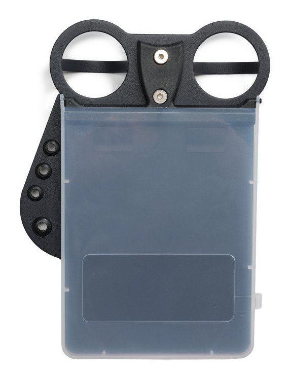 Davies Caddy Compact portacartón, negro mate