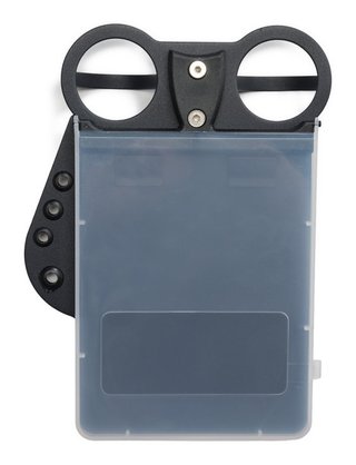 Davies Caddy Compact portacartón, negro mate