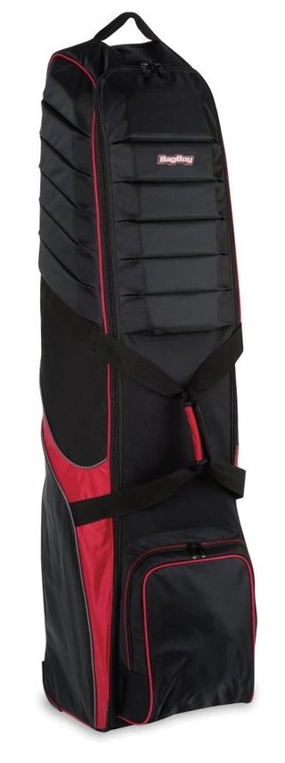 Bag Boy T-750 travel bag, negro/rojo