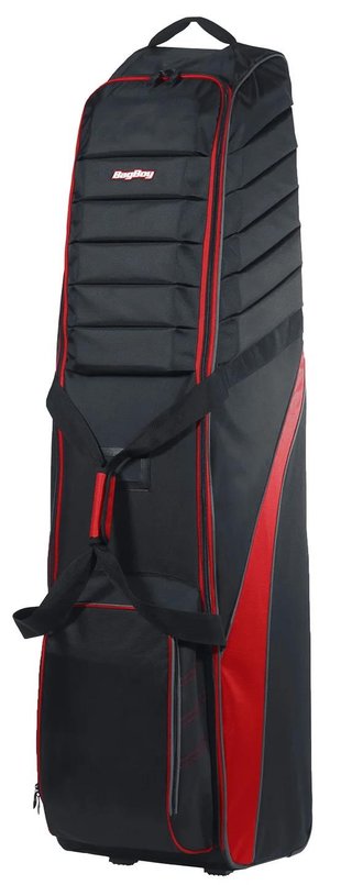Bag Boy T-750 travel bag, negro/rojo