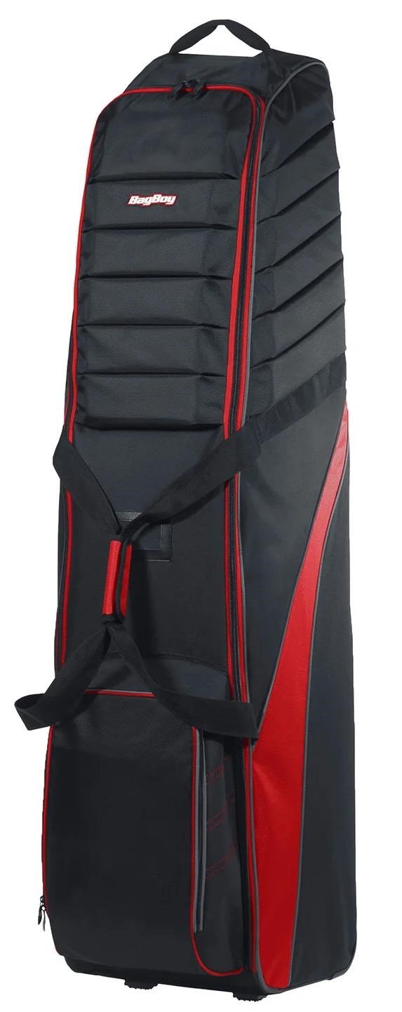 Bag Boy T-750 travel bag, negro/rojo