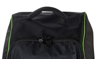 Bag Boy T-750 travel bag, negro/rojo