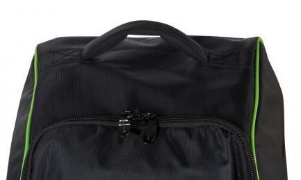 Bag Boy T-750 travel bag, negro/rojo