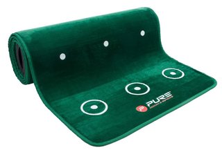 Pure 2 Improve Pure2Improve Dual Grain Putting Mat with Broom (335,3x69,9cm) ayuda de entrenamiento