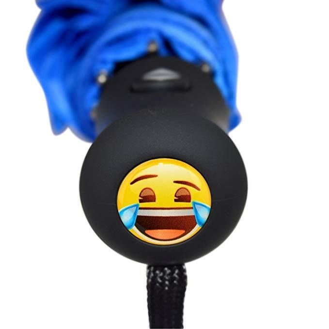 Emoji Emoji AutoFold Compact paraguas, multicolor
