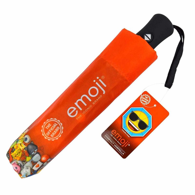 Emoji Emoji AutoFold Compact paraguas, multicolor