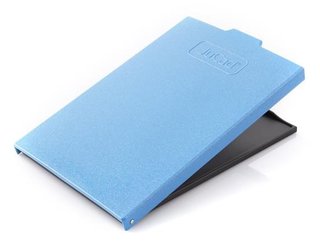 JuCad Scorecard holder GRP cover, negro/azul