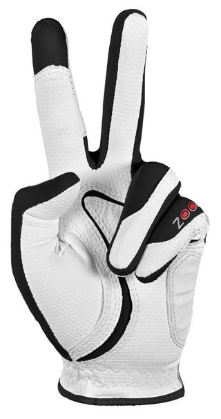 Zoom Zoom Weather guante de golf para mujer, blanco/negro