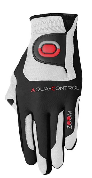 Zoom Zoom Aqua Control guante de golf para hombre, blanco/negro/rojo