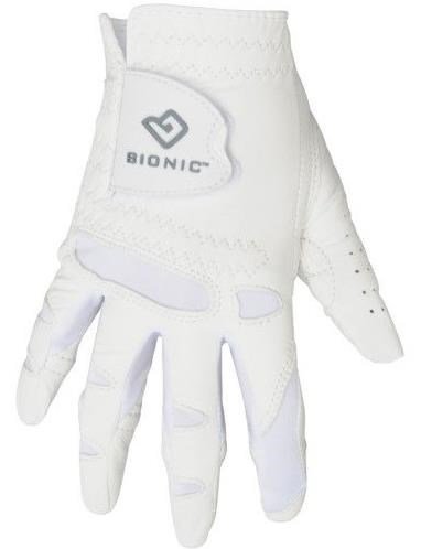 Bionic StableGrip guante de golf para mujer, blanco