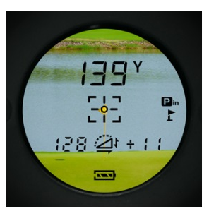 Golf Buddy aim QUANTUM — óptica de aumento de 7x