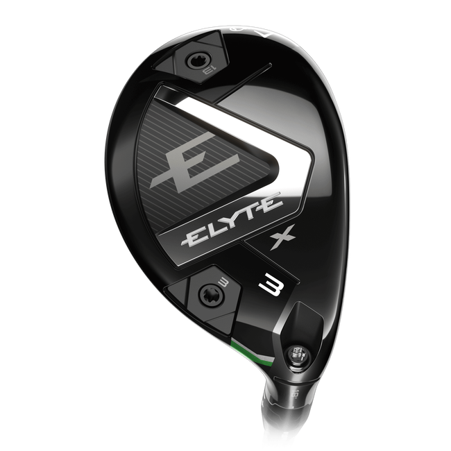 Sistema de peso ajustable del talón a la punta del híbrido Callaway Elyte X