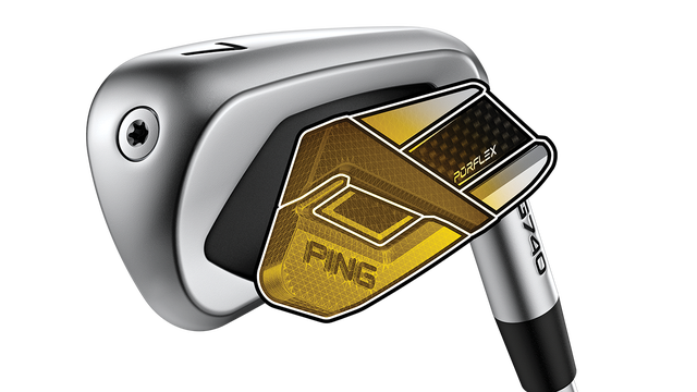 Ilustración del emblema de cavidad PING G740 PurFlex