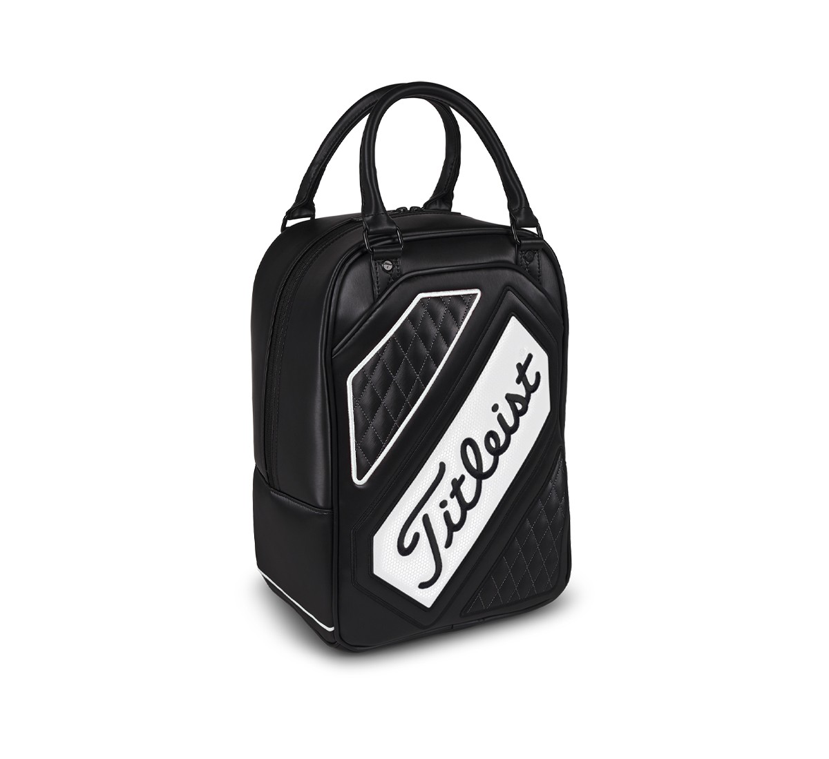 Bolsa Titleist Shag Bag 2025 en uso en el campo de prácticas