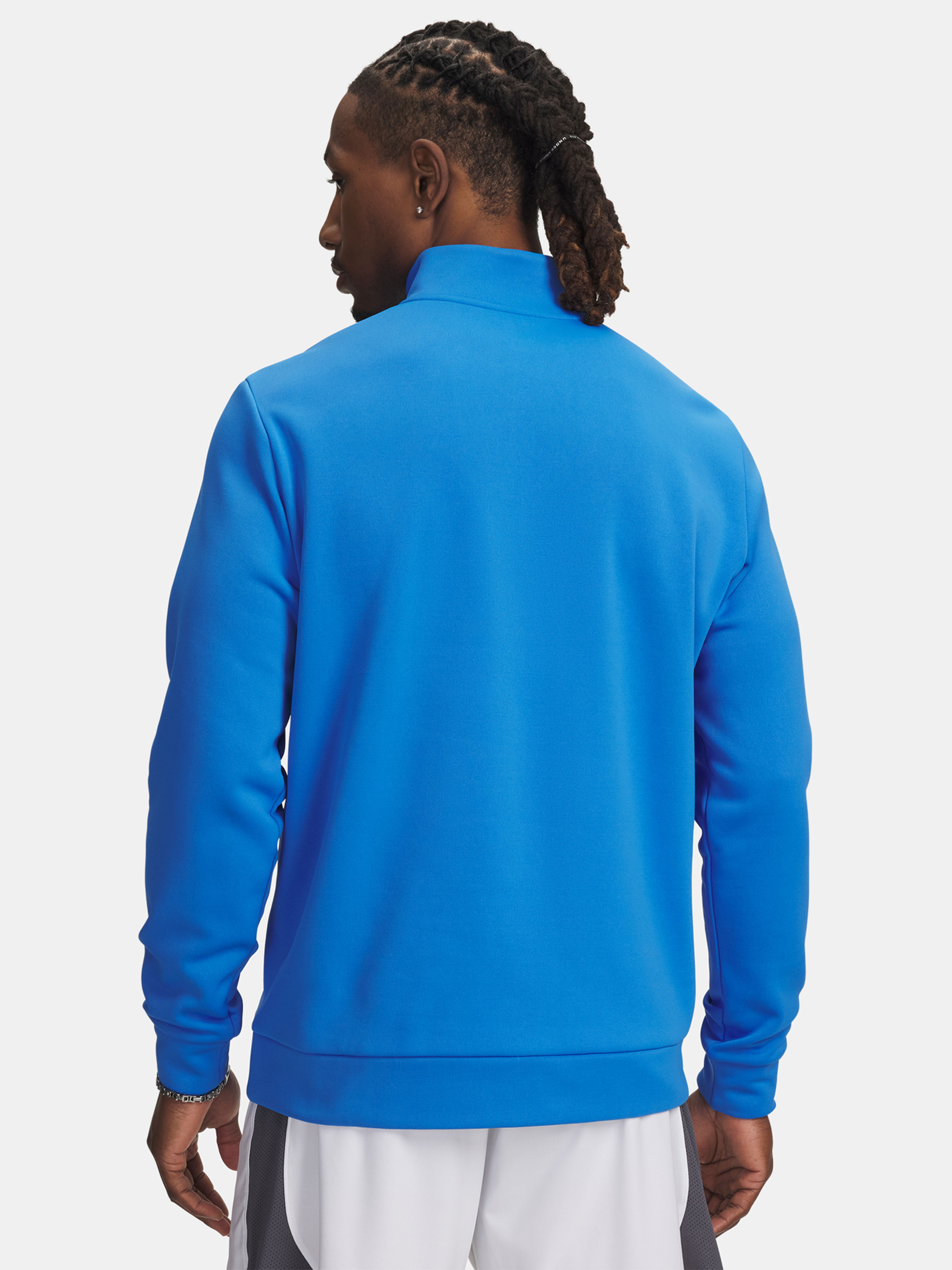 Under Armour Armour Fleece 1/4 Zip Men - Vista trasera Team Royal