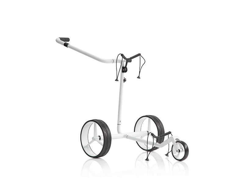 Chasis de carbono completo JuCad Carbon Travel Bianco SV 3.0 en blanco mate