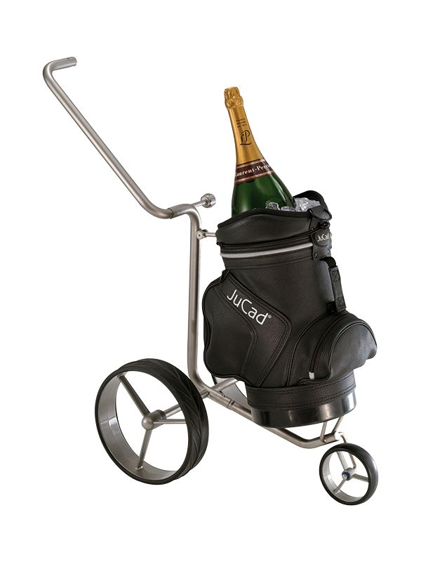 JuCad Champagne Trolley de acero inoxidable en miniatura