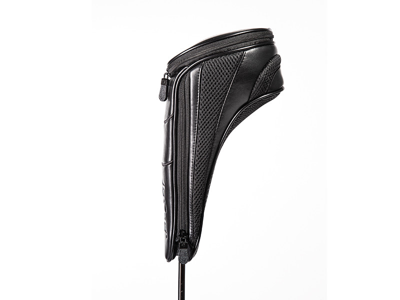 Funda para driver JuCad vista de perfil que muestra la compatibilidad con 460 cc