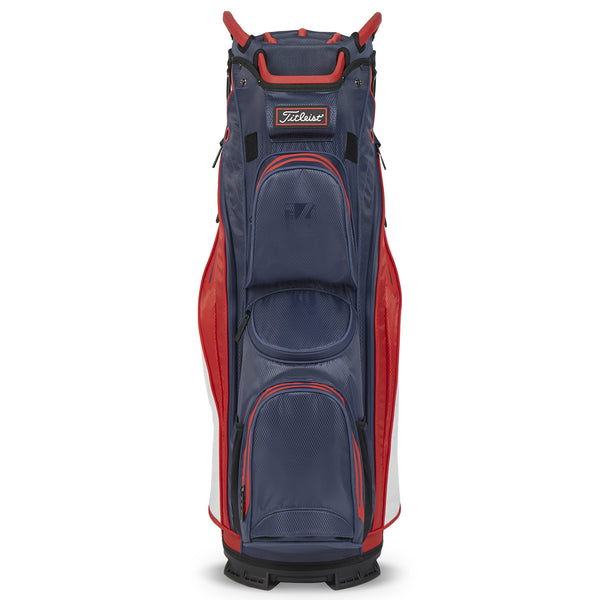 Bolsa de carro Titleist 14 StaDry — Diseño simétrico para carro manual y eléctrico