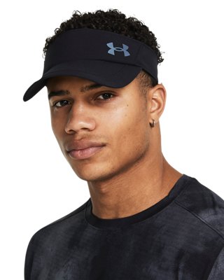 Visera Under Armour Iso-Chill Launch: vista frontal que muestra la banda para el sudor Iso-Chill