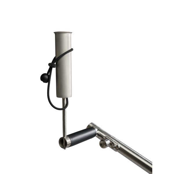 Soporte para paraguas Davies Caddy Compact en plata cepillada mate