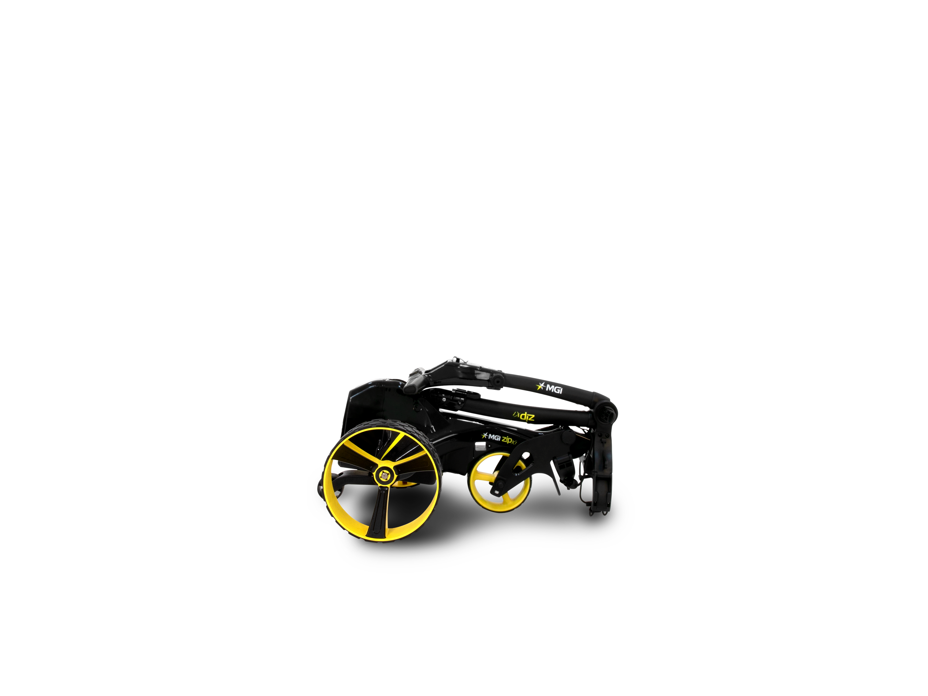MGI Zip X1 diseño de tres ruedas plegado – tamaño compacto para el maletero del coche