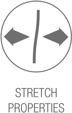 Tecnología de tejido elástico para un movimiento de swing de golf sin restricciones