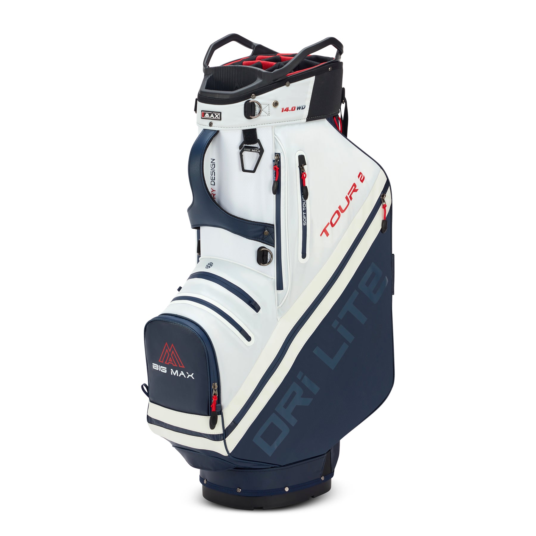 Bolsa de carro Big Max Dri Lite Tour 2 en el campo de golf