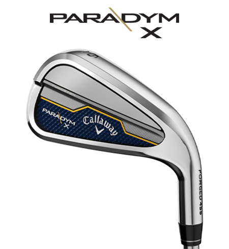 Tabla comparativa de hierros Callaway Paradym X