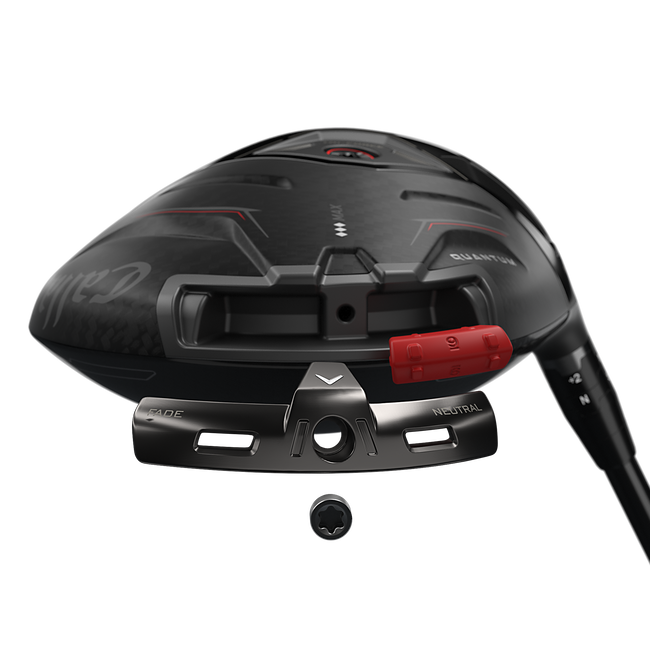 Callaway Quantum Max — Ponderación perimetral avanzada con ajustes neutro y fade
