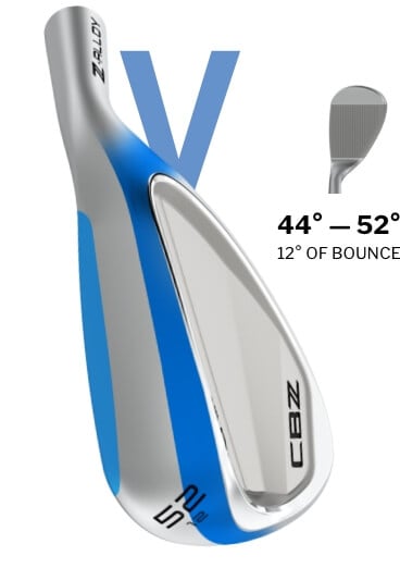 Suela de wedge CBZ V-Grind Gap